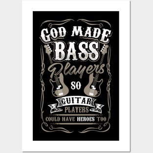 Bass Players Posters and Art